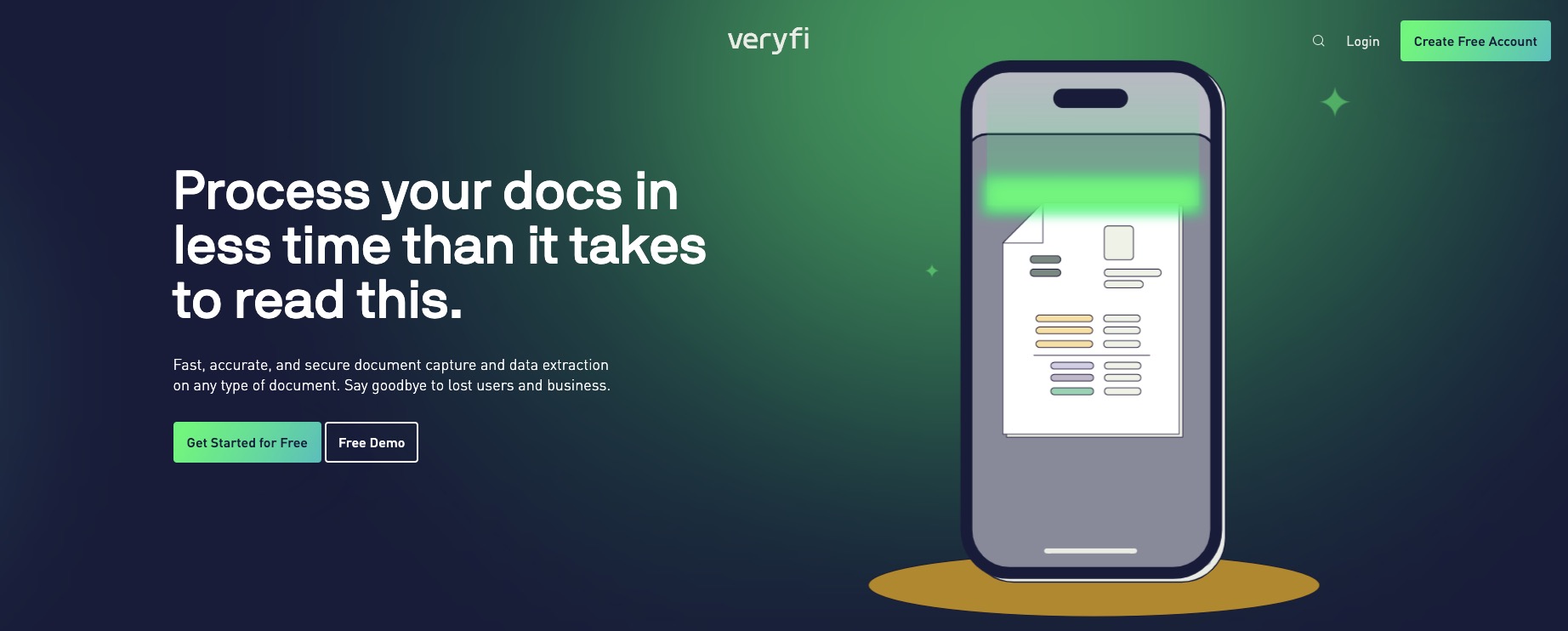 Veryfi website